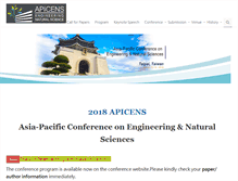 Tablet Screenshot of apicens.org